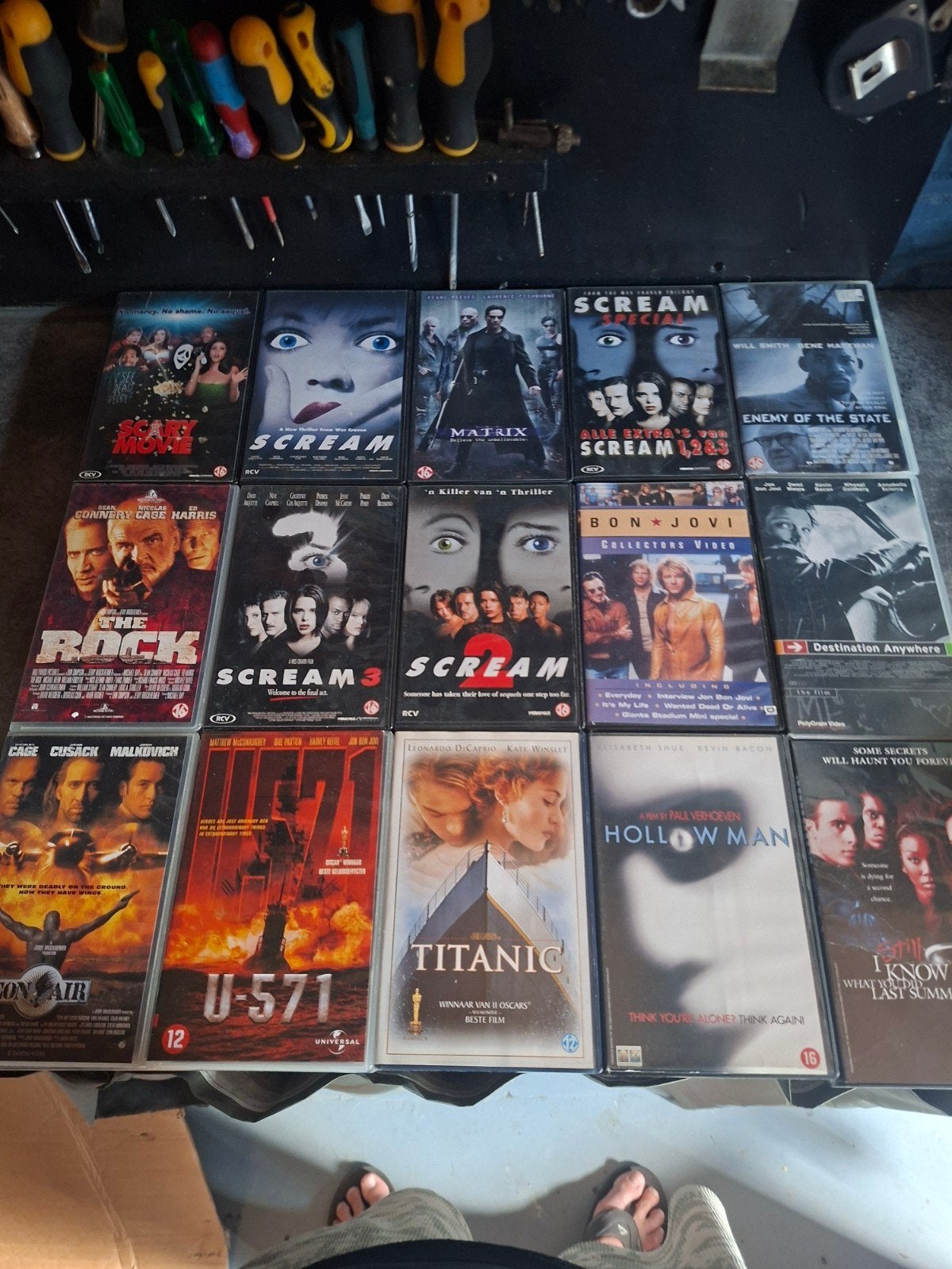 Grote collectie videobanden (VHS) - Diverse genres, Cd's en Dvd's, VHS | Film, Ophalen of Verzenden, Gebruikt, Overige genres