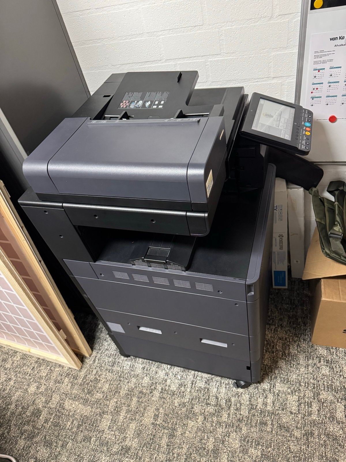 Kyocera TASKalfa 2552ci All-in-one kleurenprinter + 4 Toner, Computers en Software, Printers, Gebruikt, All-in-one, Laserprinter