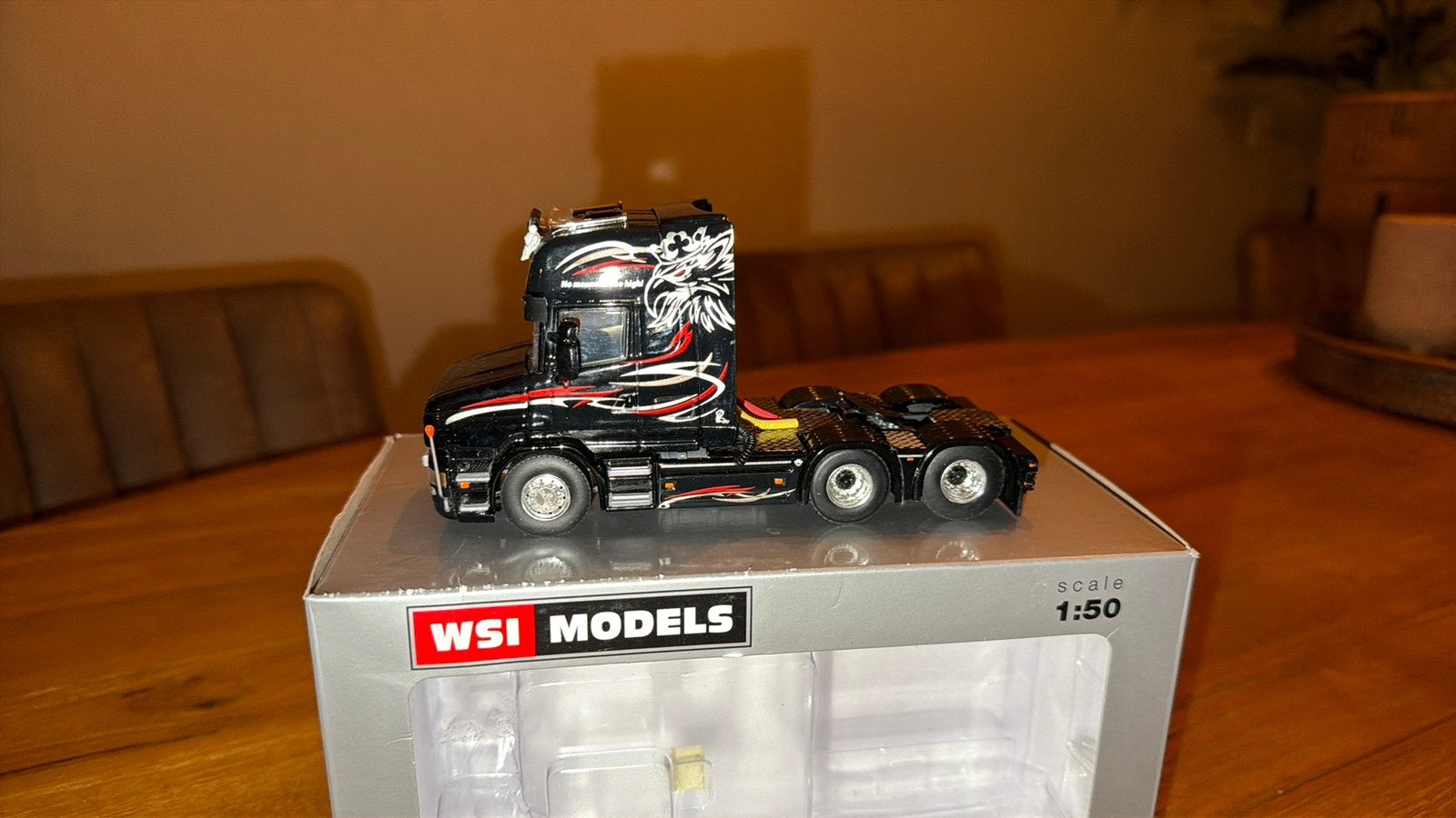 Wsi Scania torpedo Per Henriksen Denmark, Ophalen of Verzenden, Zo goed als nieuw, Bus of Vrachtwagen, Wsi