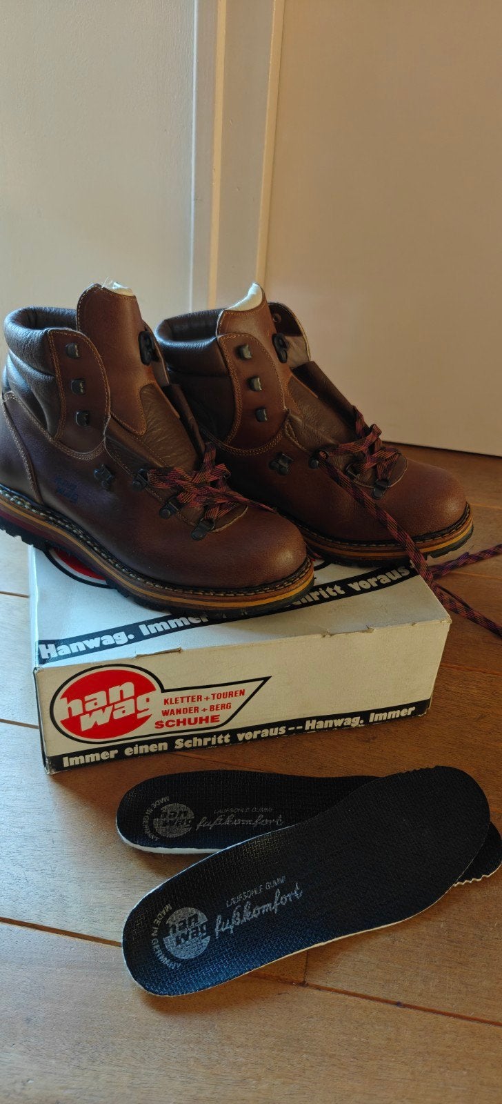 Hanwag wandelschoenen - Heren Maat 42/43, Ophalen of Verzenden, Zo goed als nieuw, Schoenen