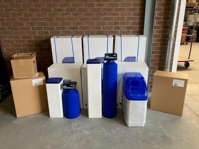 026. NWF waterontharder combi duo, Ophalen, Nieuw, Waterontharder met zout