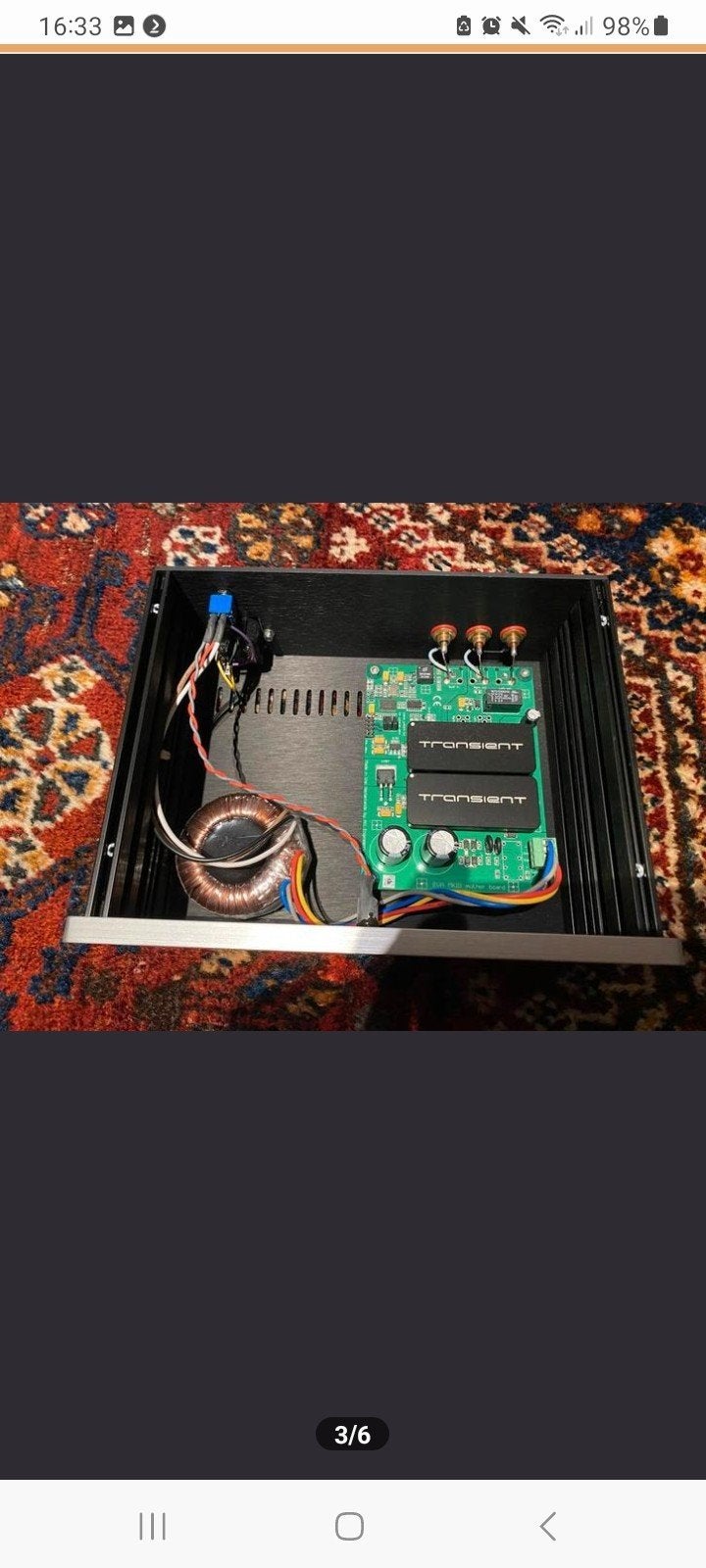 Metrum eva nos dac, met dac 2 modules. Echte 24 bit dac., Audio, Tv en Foto, Ophalen of Verzenden, Zo goed als nieuw