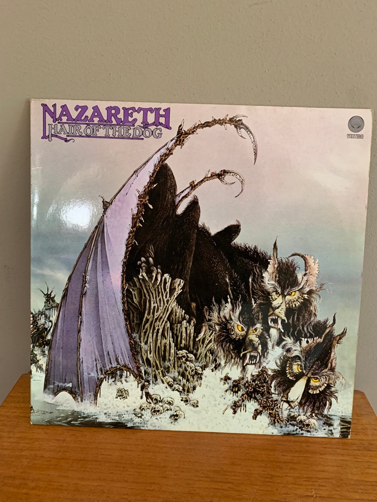 Nazareth - hair of the dog lp, LP, Ophalen of Verzenden, Zo goed als nieuw, Classic Rock
