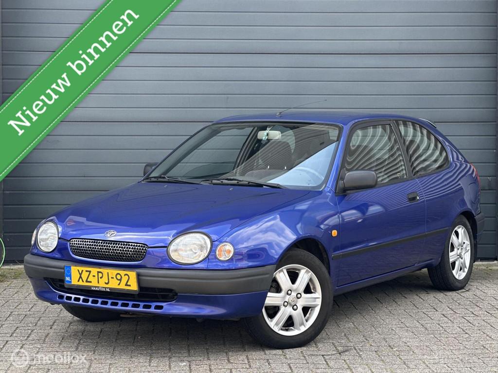 Toyota Corolla 1.3-16V Luna | Automaat | Trekhaak |, Auto's, Toyota, Blauw, Corolla, Startonderbreker, Origineel Nederlands