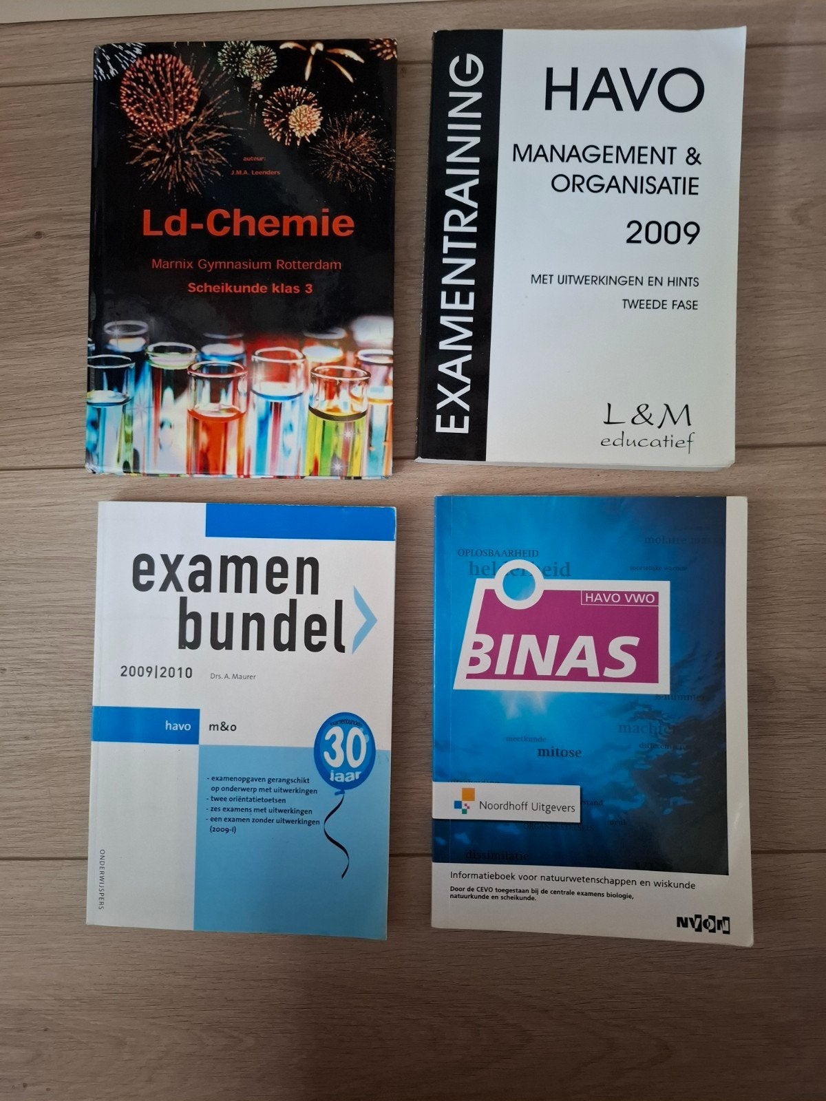 Schoolboeken: Ld-Chemie, Examentraining, Examenbundel, BINAS, Ophalen, Scheikunde, HAVO, Zo goed als nieuw