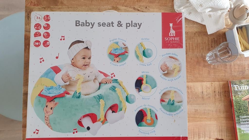 Sophie La Girafe Baby seat & play, Ophalen, Zo goed als nieuw
