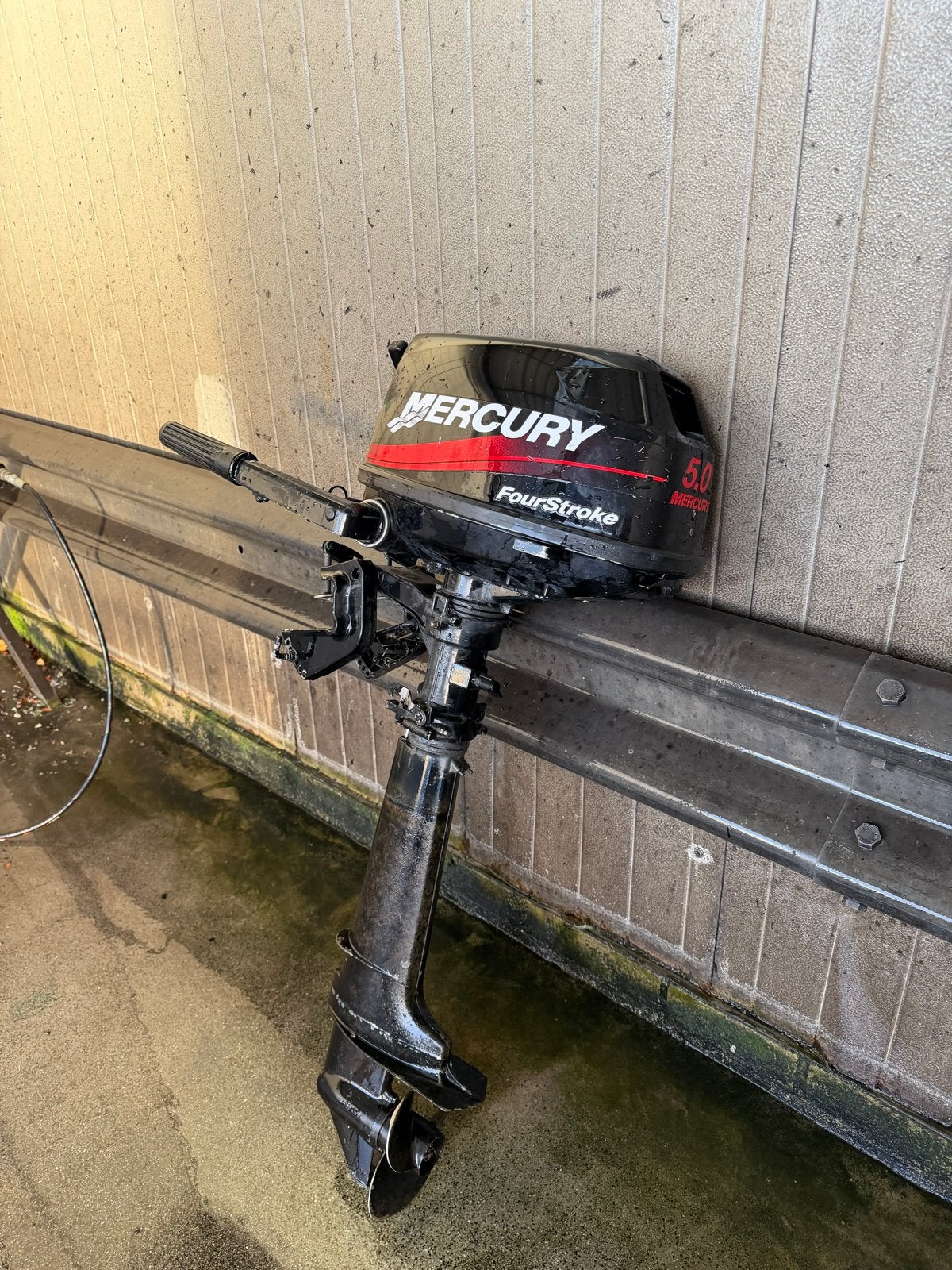 Mercury 5.0 FourStroke Buitenboordmotor, Watersport en Boten, Gebruikt, Minder dan 5 pk, Viertaktmotor, Ophalen of Verzenden