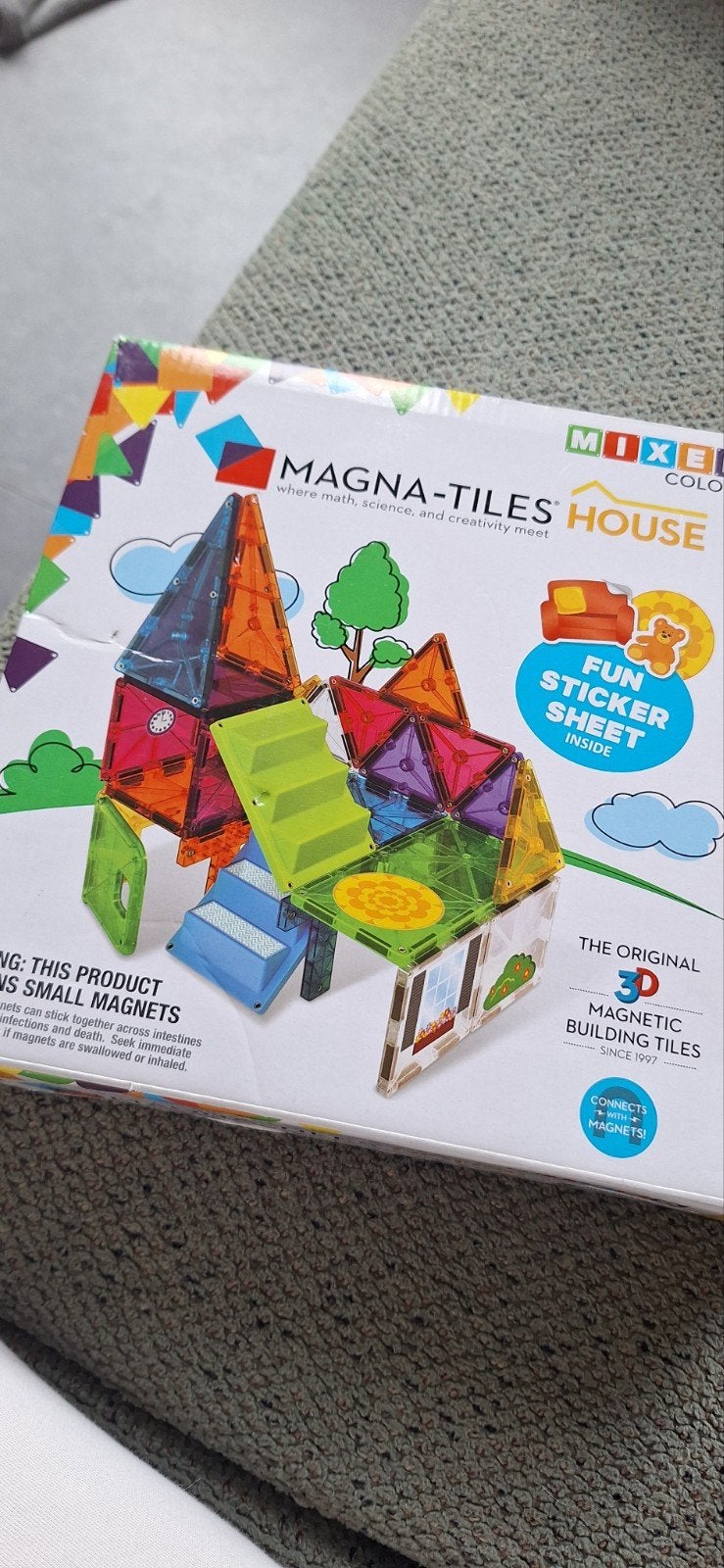 Magneet speelgoed, Ophalen, Bouwen