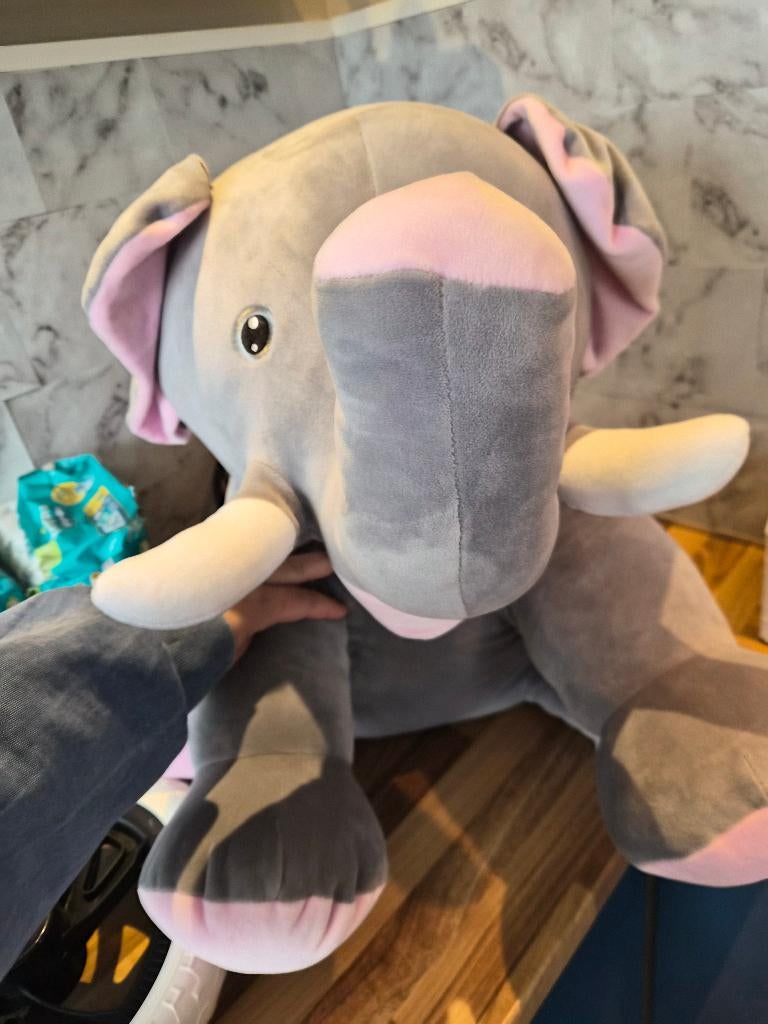 Knuffel olifant, Ophalen, Nieuw, Olifant