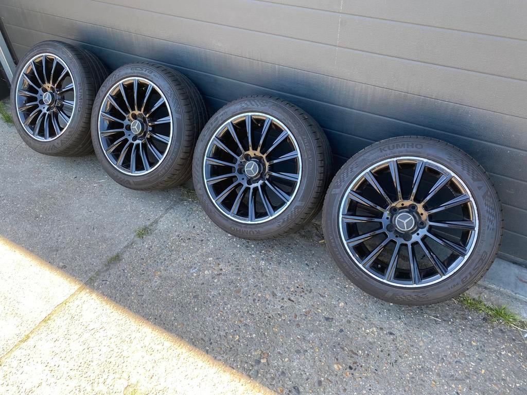 Mercedes A CLA W176 W177 17 inch velgen AMG Look, Auto-onderdelen, Banden en Velgen, Velg(en), 17 inch, Ophalen of Verzenden, Personenwagen