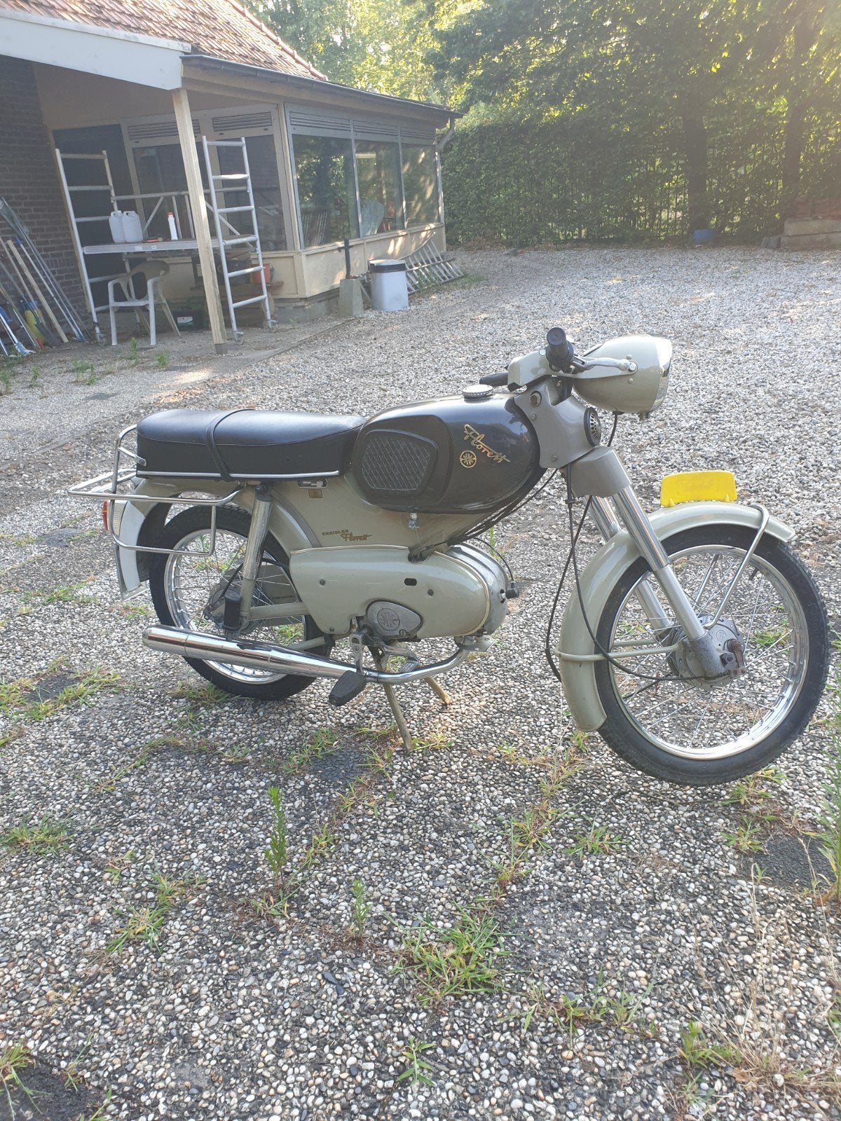 Kreidler florett bj 69 nieuwstaat, orig 7000 km met kent., Fietsen en Brommers, Brommers | Kreidler, Ophalen, Maximaal 45 km/u