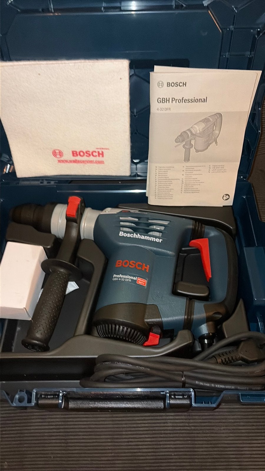 Bosch professional GBH 4-32 DFR, Ophalen, 600 watt of meer, Boor- en/of Breekhamer, Nieuw