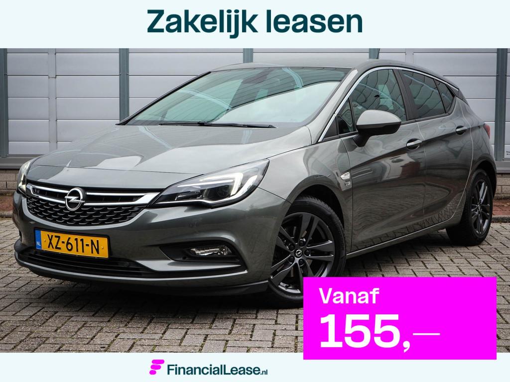Opel Astra 1.0 Turbo 120 Jaar Edition | Clima | Cruise | Nav, Stof, Gebruikt, Euro 6, 610 kg