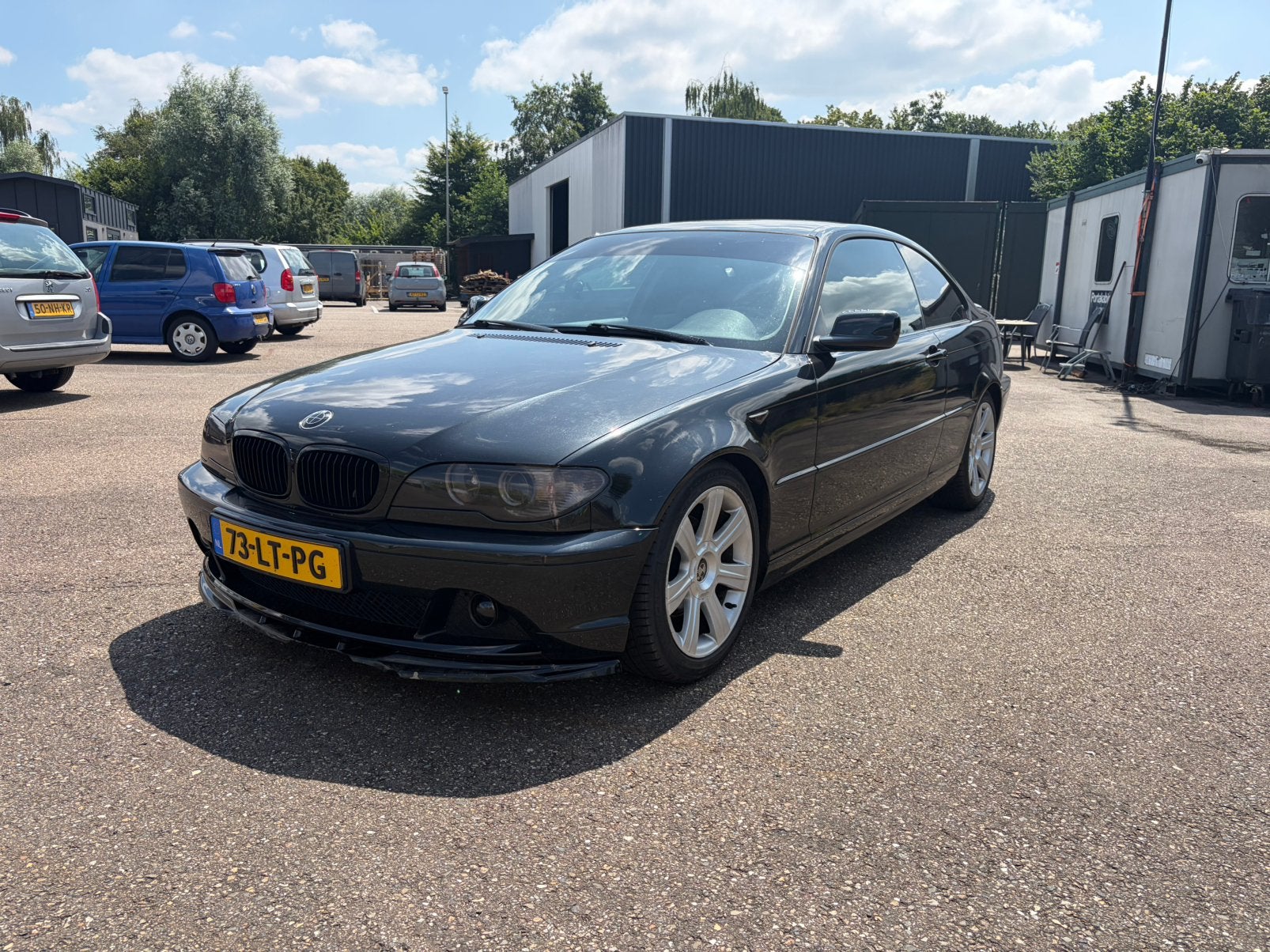 BMW 3-Serie 2.0 CI 318 Coupe 2003 Zwart, Auto's, BMW, Achterwielaandrijving, 1995 cc, Zwart, Handgeschakeld