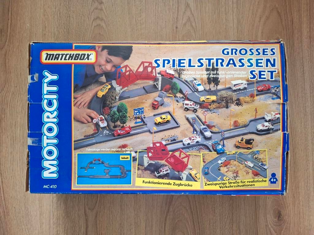 Matchbox Motorcity Grote Speelstraten Set MC-410, Ophalen of Verzenden, Gebruikt