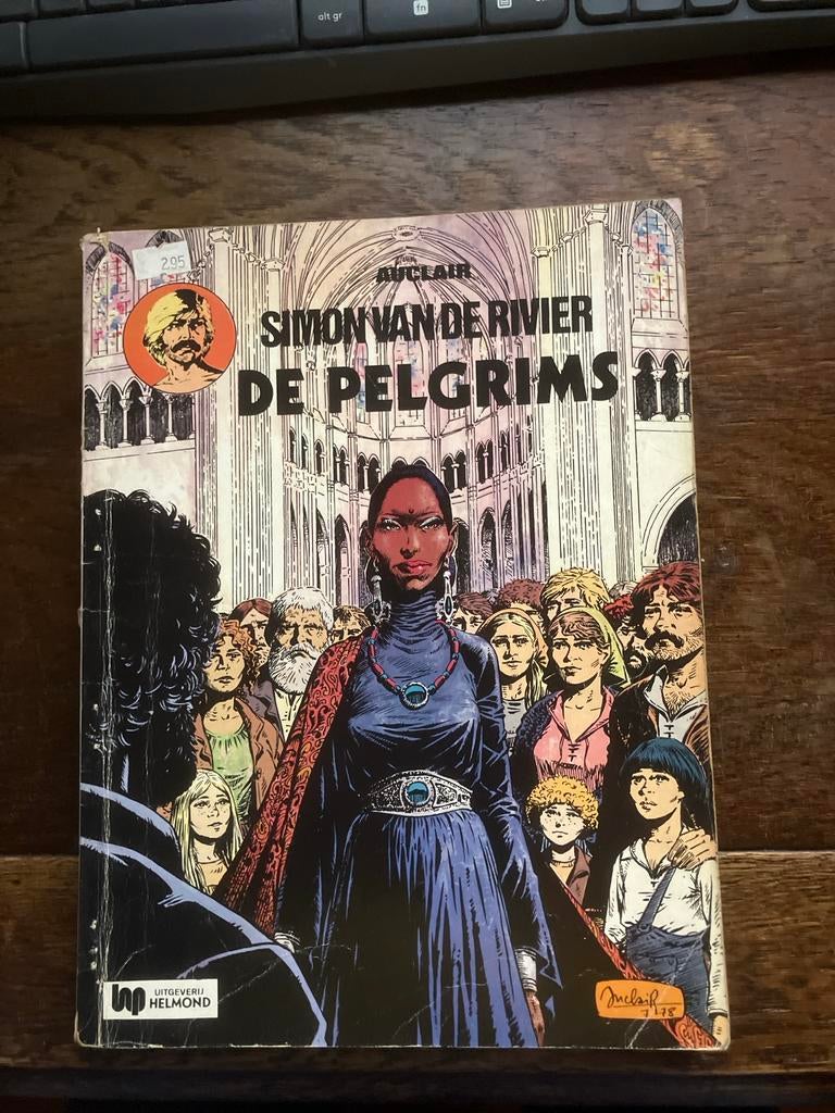 Simon van de Rivier: De Pelgrims - Stripboek, Boeken, Eén stripboek, Ophalen, Gelezen
