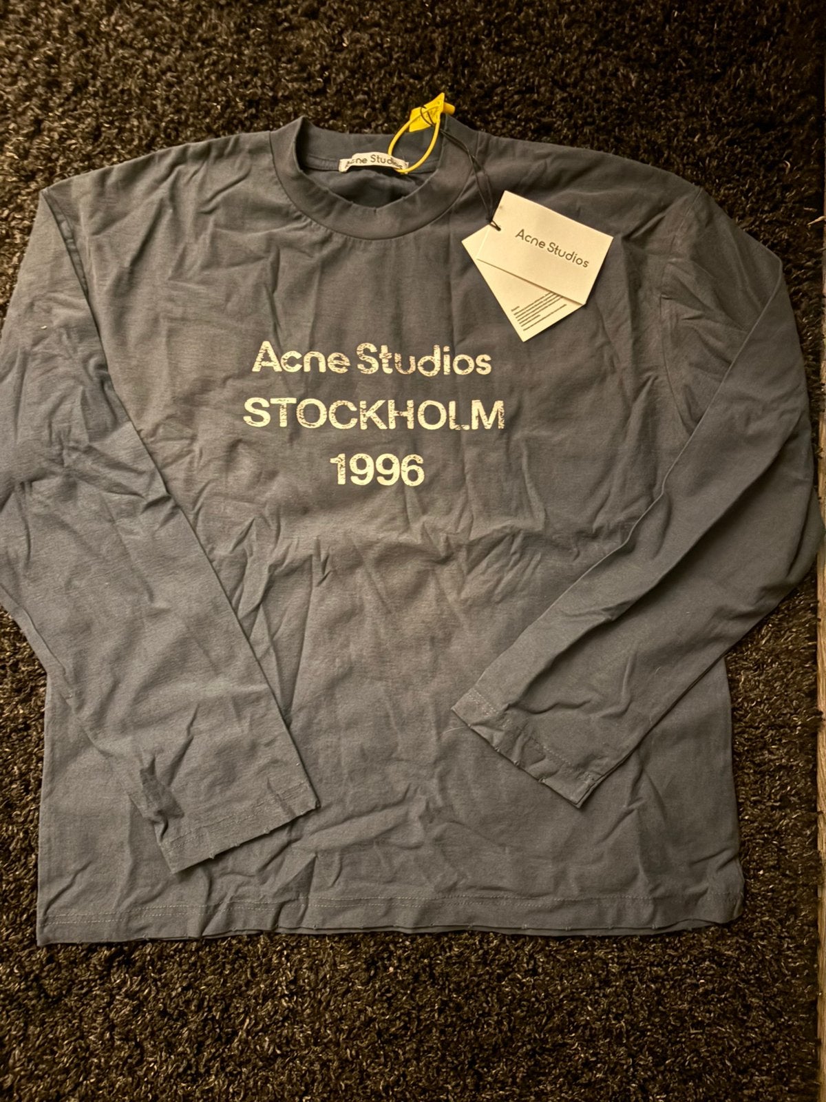 Acne studios longsleeve, Kleding | Heren, Ophalen of Verzenden, Zo goed als nieuw, Maat 52/54 (L), Blauw