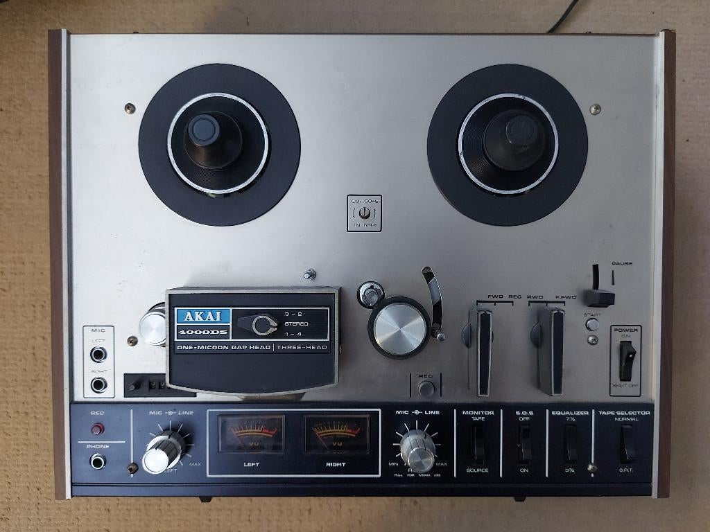 Akai 4000DS Bandrecorders, Ophalen, Bandrecorder