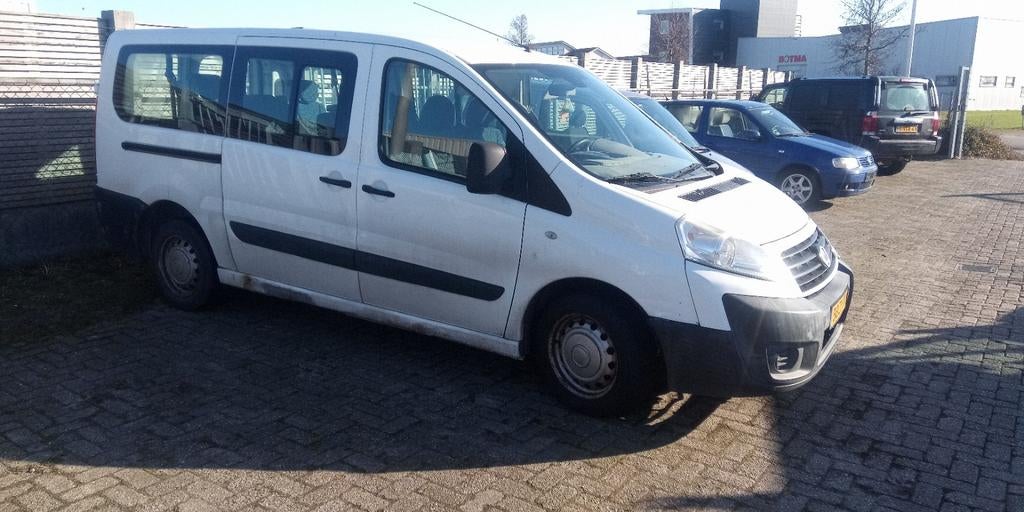 Fiat Scudo 2.0 JTD 88KW LH1 2008 Wit, 1816 kg, 4 cilinders, 2000 kg, Wit