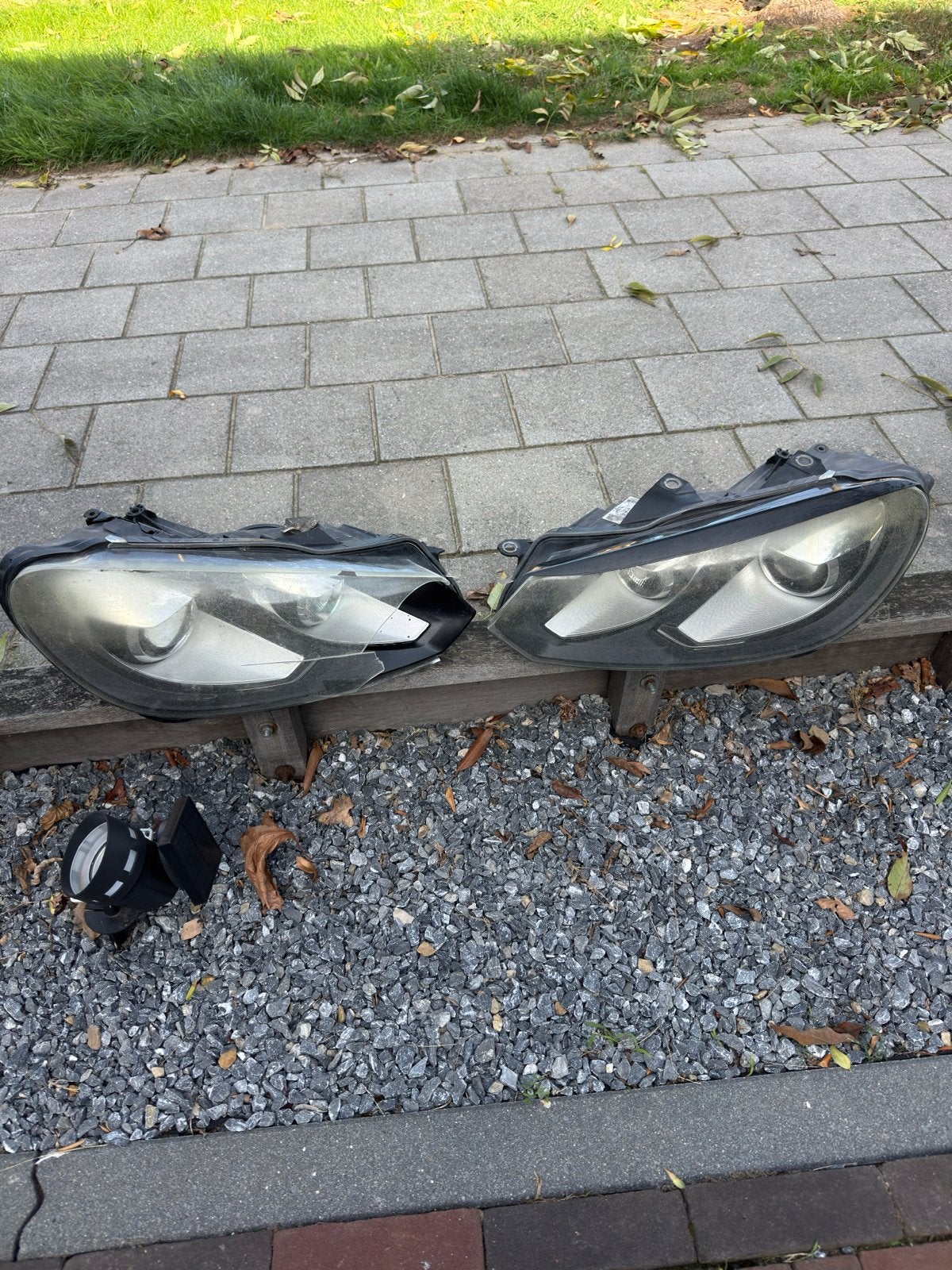 Golf 6 GTI Xenon Koplampen - Rechter Beschadigd, Ophalen of Verzenden, Gebruikt, Volkswagen