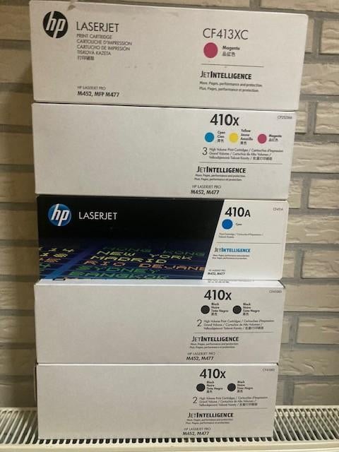 Te Koop : HP 410A/X tonercartridges, Computers en Software, Printerbenodigdheden, Nieuw, Toner, Ophalen of Verzenden