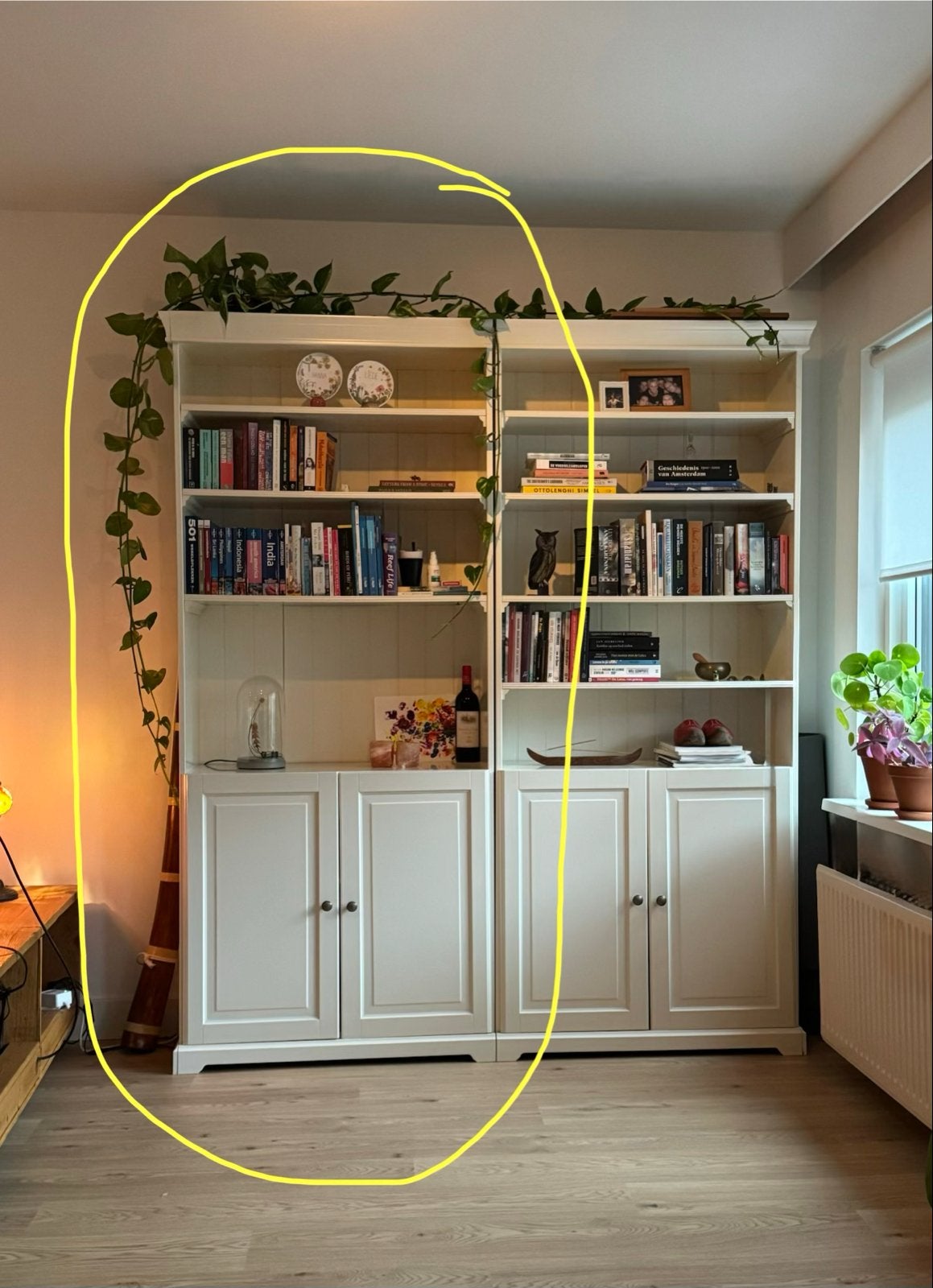 IKEA Liatorp boekenkast, Ophalen, Gebruikt, 200 cm of meer, 50 tot 100 cm