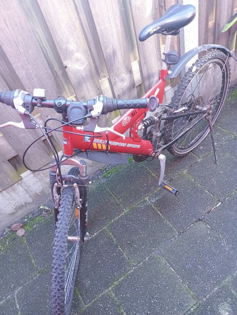 Mountainbike opknapfiets, Gebruikt, Ophalen, Overige merken, Velgrem