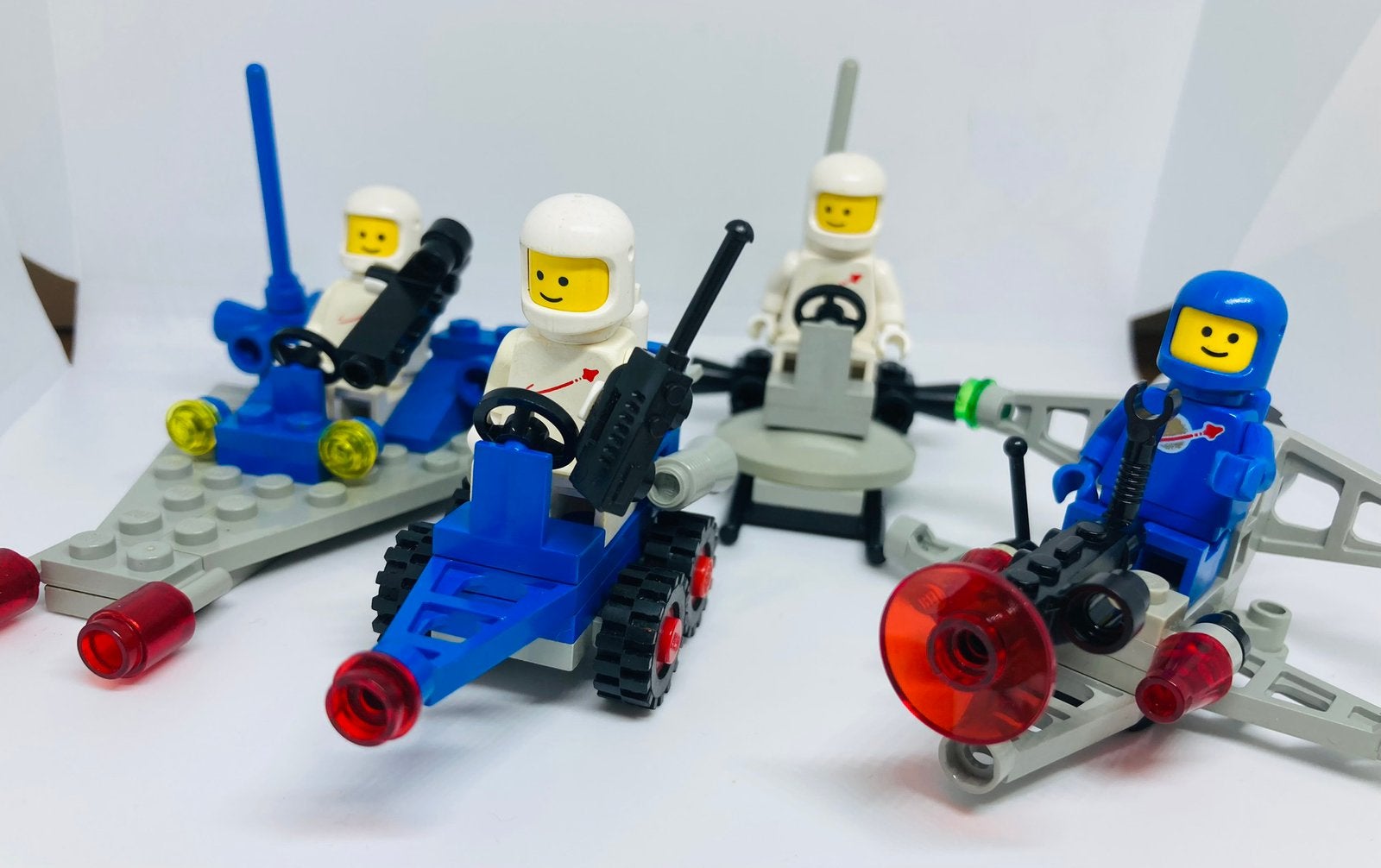 Lego Space Classic - 6801, 6803, 6804, 6805, Gebruikt, Lego, Ophalen of Verzenden, Compleet
