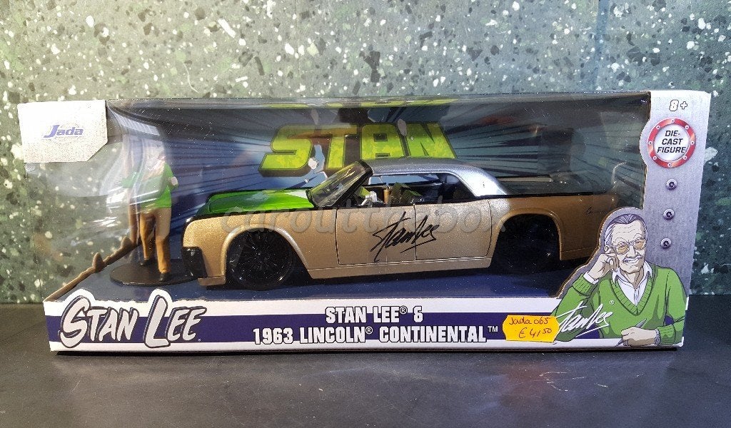 1963 Lincoln Continental STAN LEE 1/24 Jada, Verzenden, Nieuw, Auto, Jada