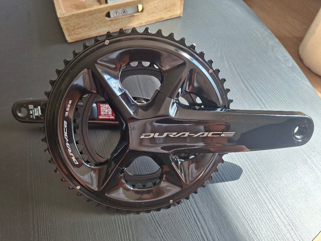 Dura Ace crankstel met powermeter, Fietsen en Brommers, Fietsonderdelen, Overige typen, Nieuw, Ophalen of Verzenden, Racefiets