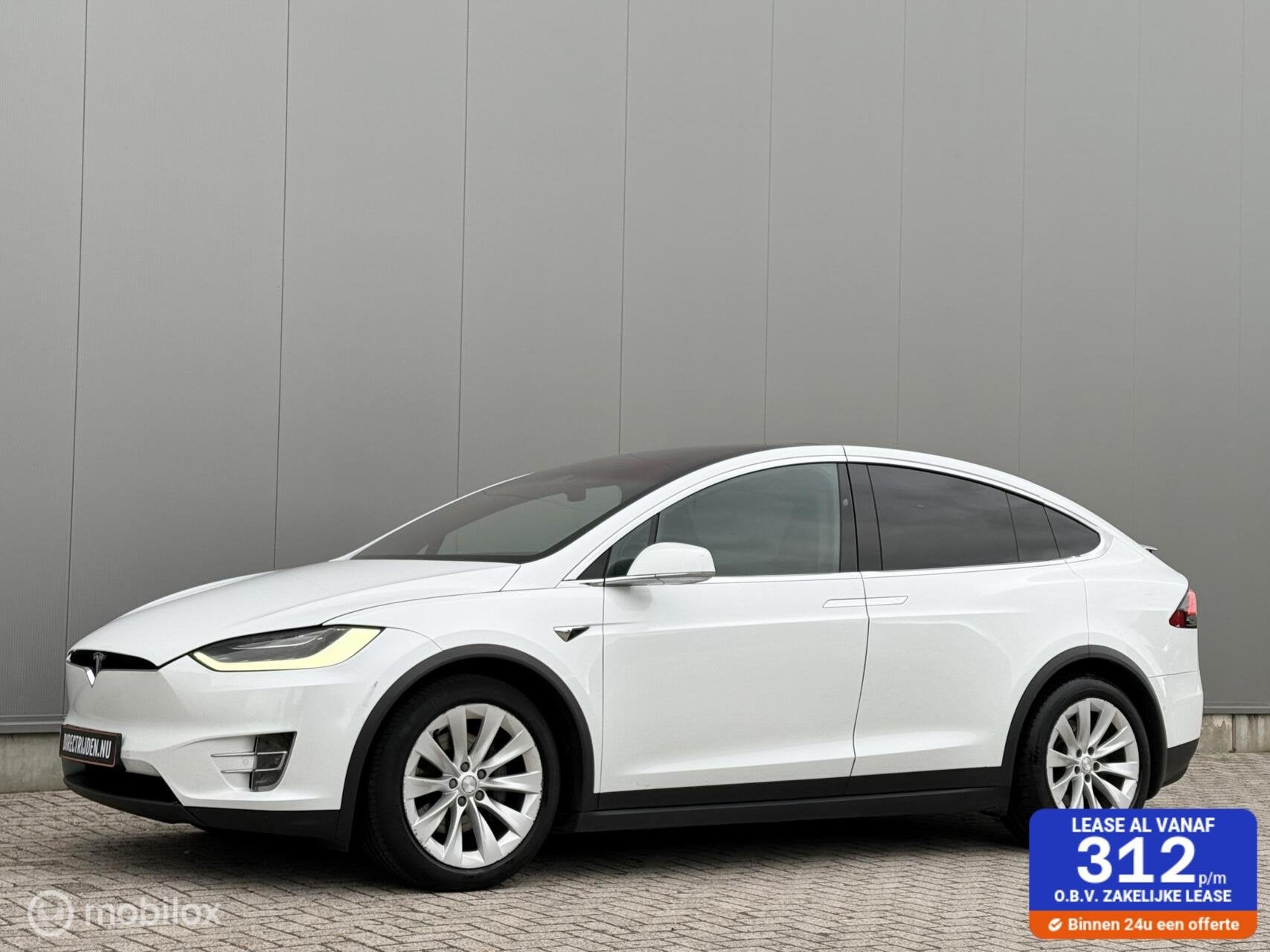 Tesla Model X 100D | BTW auto | SOH 84% | Trekhaak | Orig NL, Model X, Gebruikt, 2433 kg, 137 €/maand
