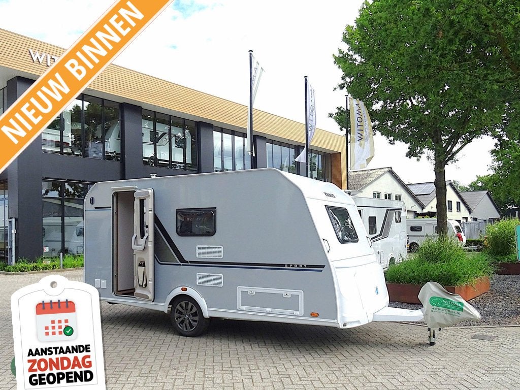 Knaus Sport Platinum 420 QD platium selection 2027, Caravans en Kamperen, Bedrijf, Treinzit, Serviceluik, 5 tot 6 meter