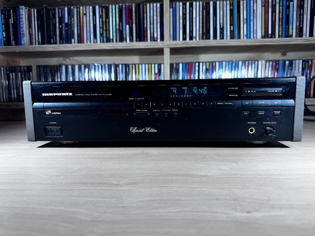 ✅ Marantz CD-72 mk2 SE (Special Edition) - Zamac Plates, Ophalen of Verzenden, Refurbished, Marantz