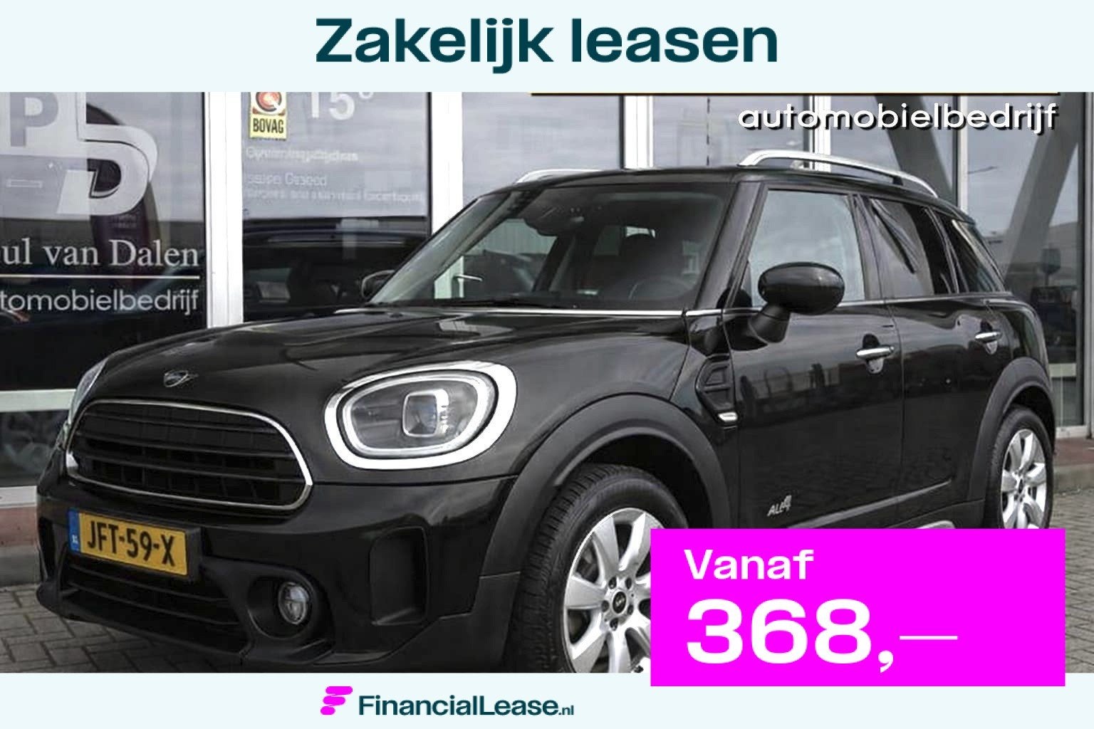 Mini Mini Countryman (f60) 1.5 COOPER ALL4 AUTOMAAT Navi | C, Automaat, Dealer onderhouden, 136 pk, Gebruikt