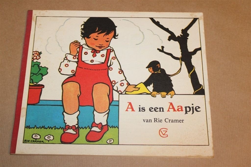 A is een Aapje — ABC Boek met Prenten van Rie Cramer, Boeken, Ophalen of Verzenden, Gelezen
