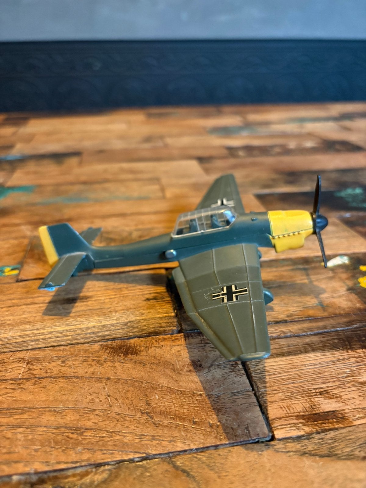 Dinky Toys 721 Junkers Ju 87B Stuka – werkende bom, Ophalen of Verzenden