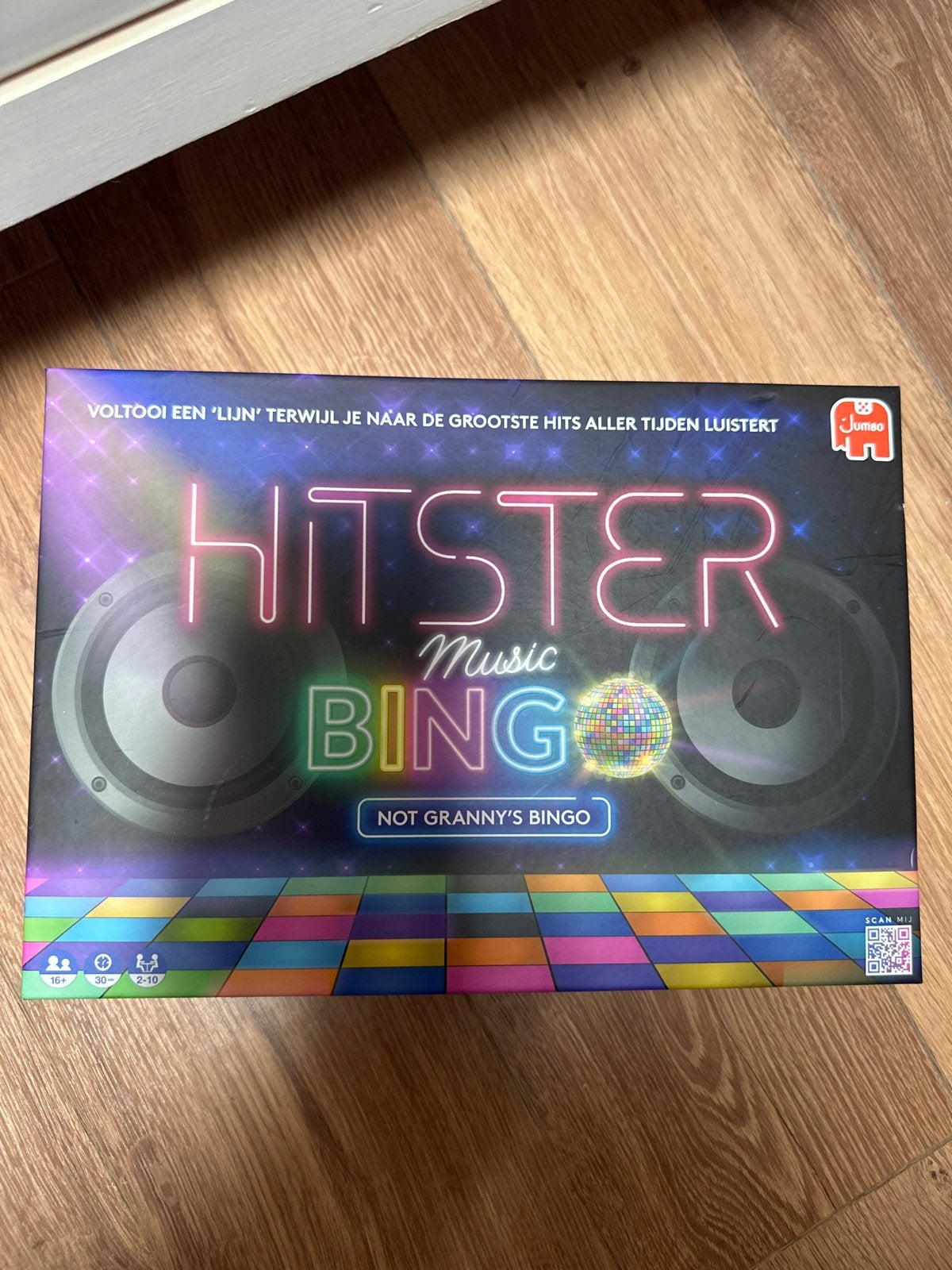 Hitster Music Bingo - Het ultieme muziekbingospel!, Drie of vier spelers, Ophalen of Verzenden, Zo goed als nieuw