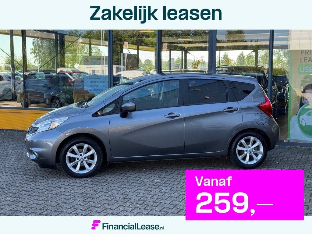 Nissan Note 1.2 DIG-S Connect Ed. - dodehoek - 360 camera -, Gebruikt, 1045 kg, Met garantie (alle), 1198 cc