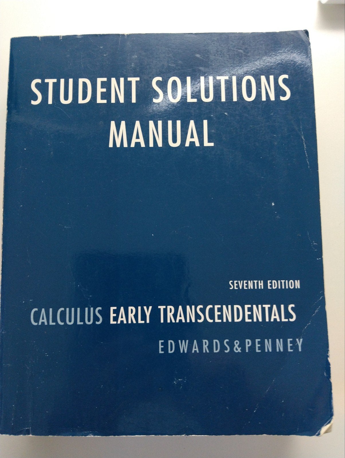Student Solutions Manual Calculus Early Transcendentals, WO, Edwards & Penney, Beta, Ophalen