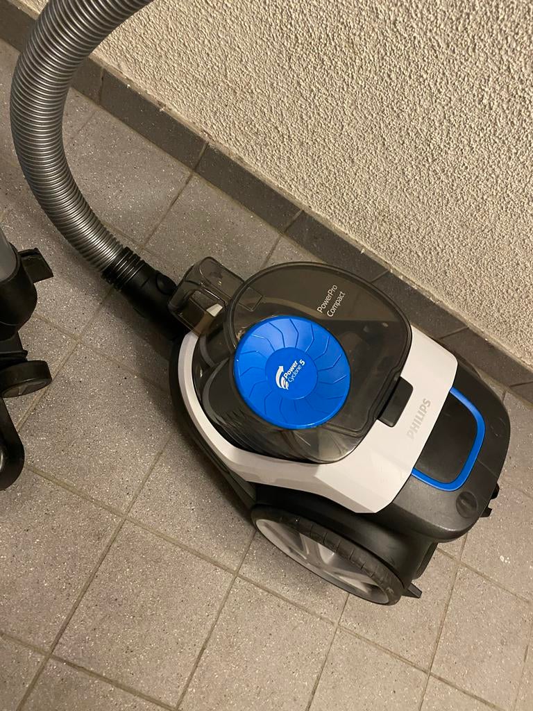 Philips PowerPro Compact FC9332/09 - Stofzuiger zonder zak, Ophalen of Verzenden, Zo goed als nieuw, Reservoir
