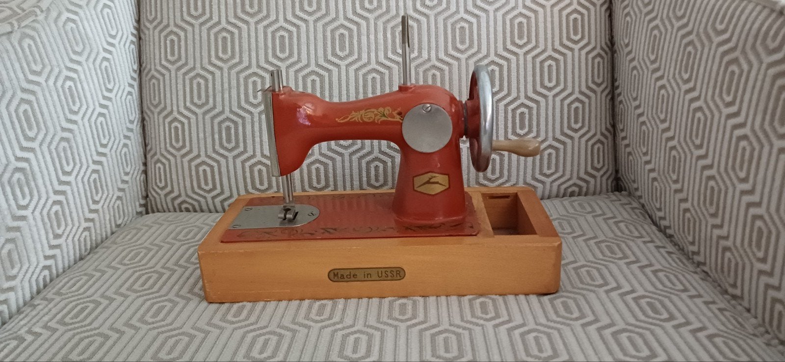 Vintage Sovjet kindernaaimachine Orsha - Made in USSR, Ophalen of Verzenden