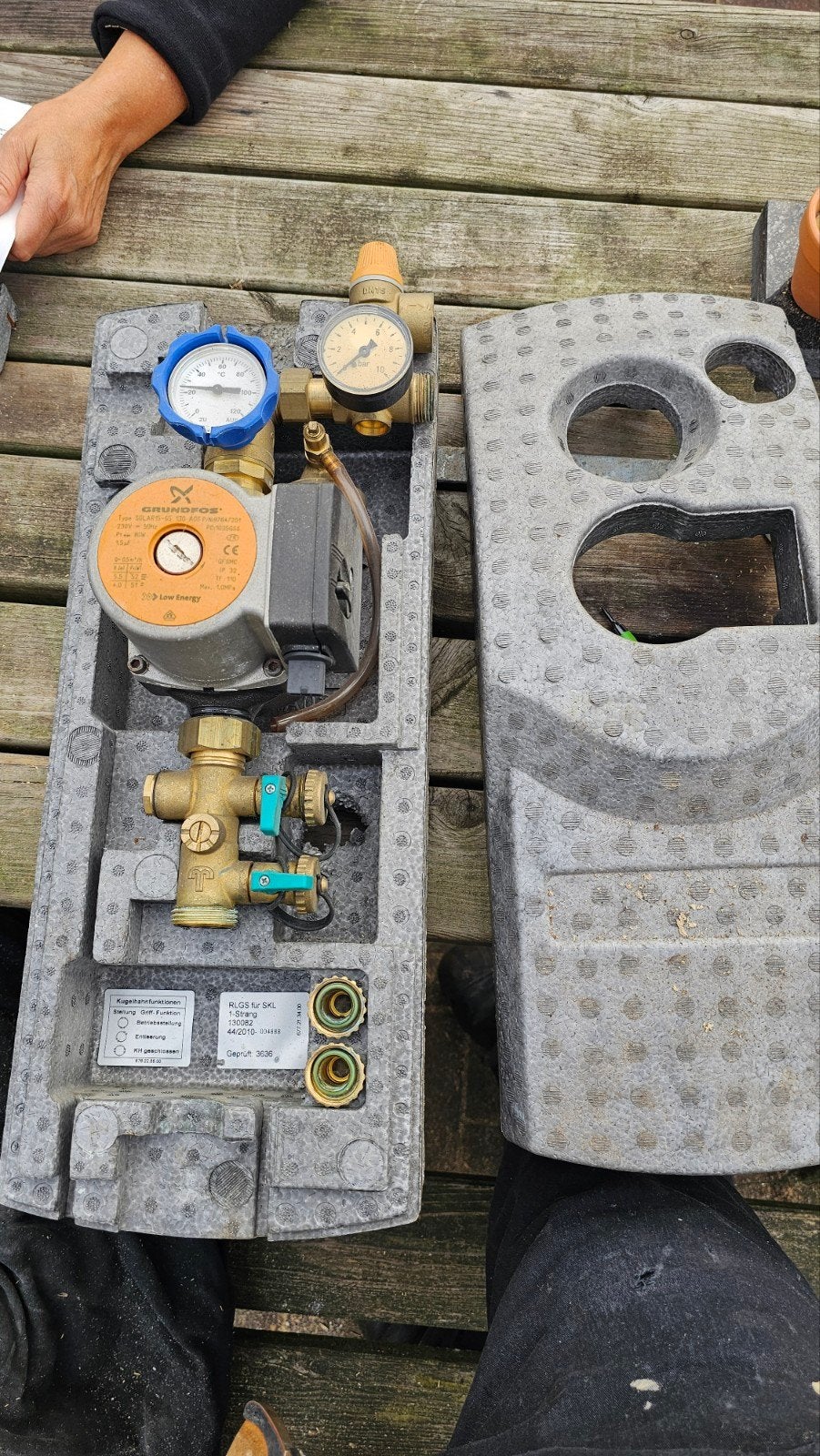 Pompgroep voor zonneboiler - Grundfos, Ophalen of Verzenden, Gebruikt, Overige typen