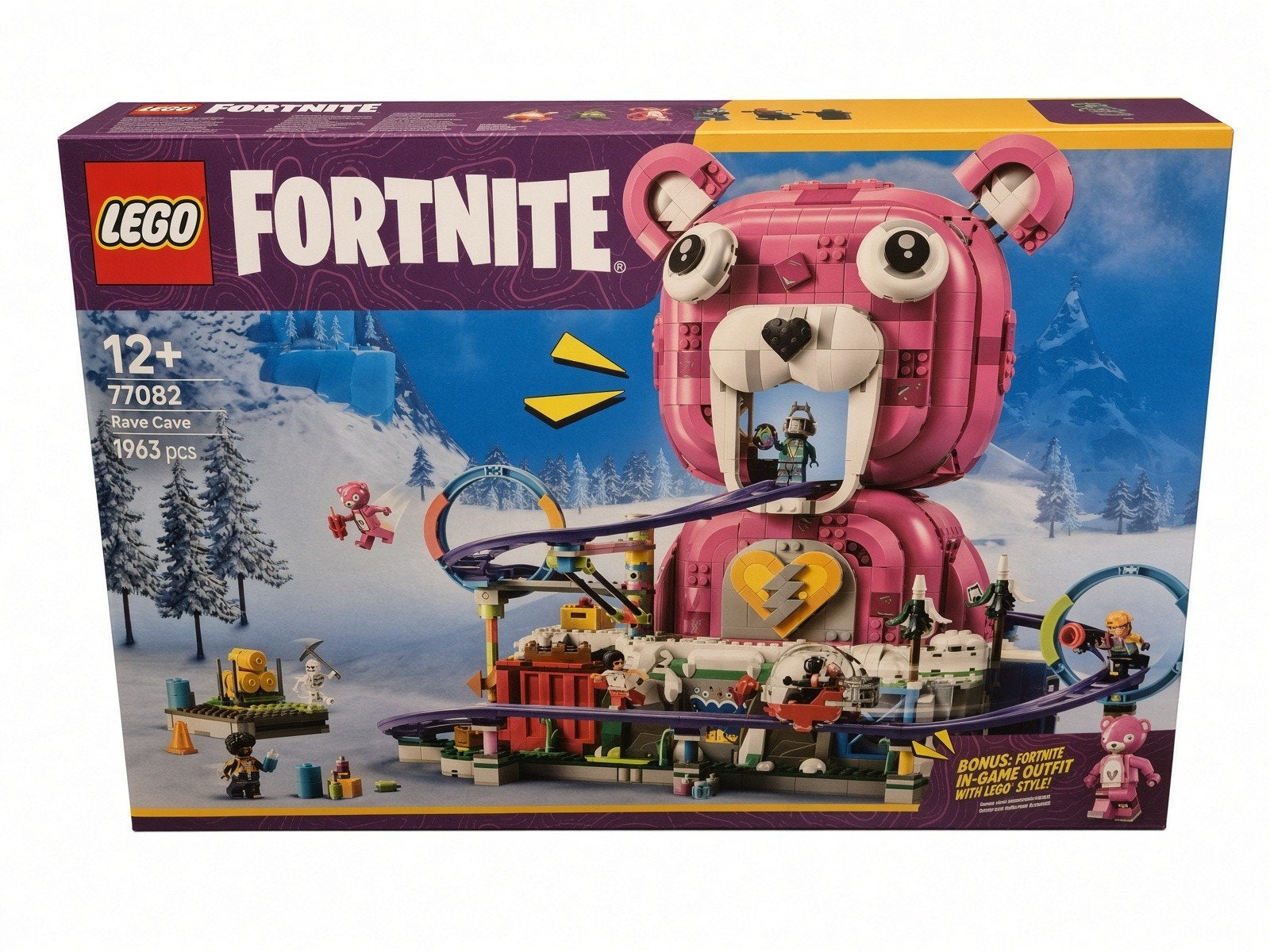 📦LEGO Fortnite 77082 Rave Cave NIEUW incl. skin excl figure