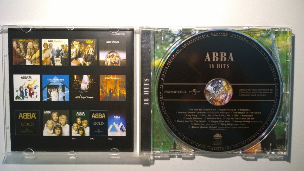 ABBA - 18 Hits, Ophalen of Verzenden, Zo goed als nieuw, Pop, Album