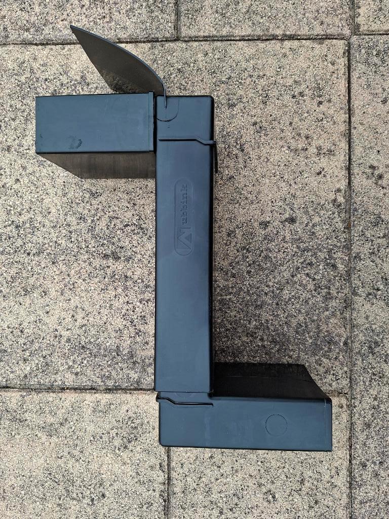 Ubbink VloerVent Ventilatiekoker Zwart - 4 stuks, Ophalen, Nieuw, Afzuiger