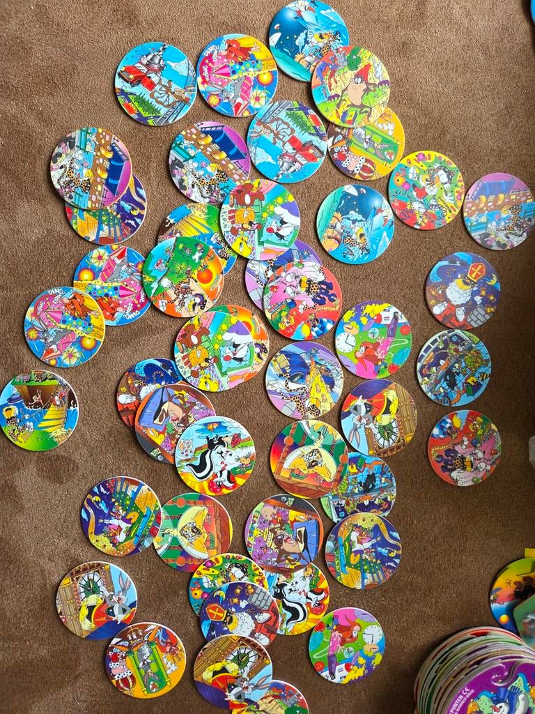 Heel veel time flippo's 516 tm 535 klok op achterkant, Ophalen, Time, Losse flippo's