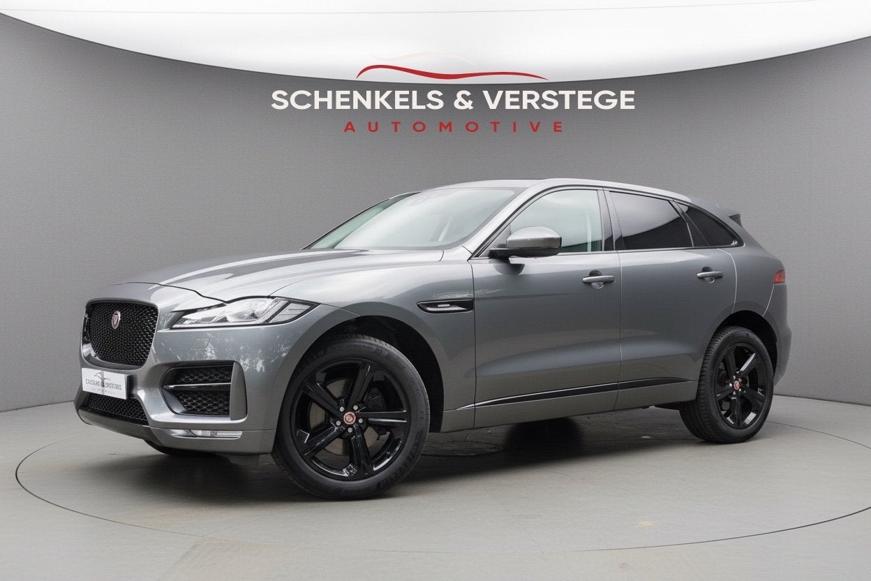 Jaguar F-Pace 3.0 R-Sport AWD 30d / Ex BPM / Panoramadak / T, Auto's, Jaguar, Automaat, Stof, Gebruikt, Zwart