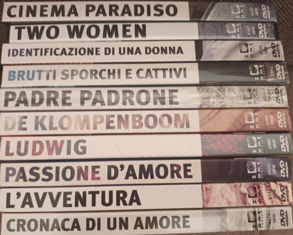 Italiaanse Filmklassiekers - 10 Films, Vanaf 12 jaar, Ophalen of Verzenden, Gebruikt