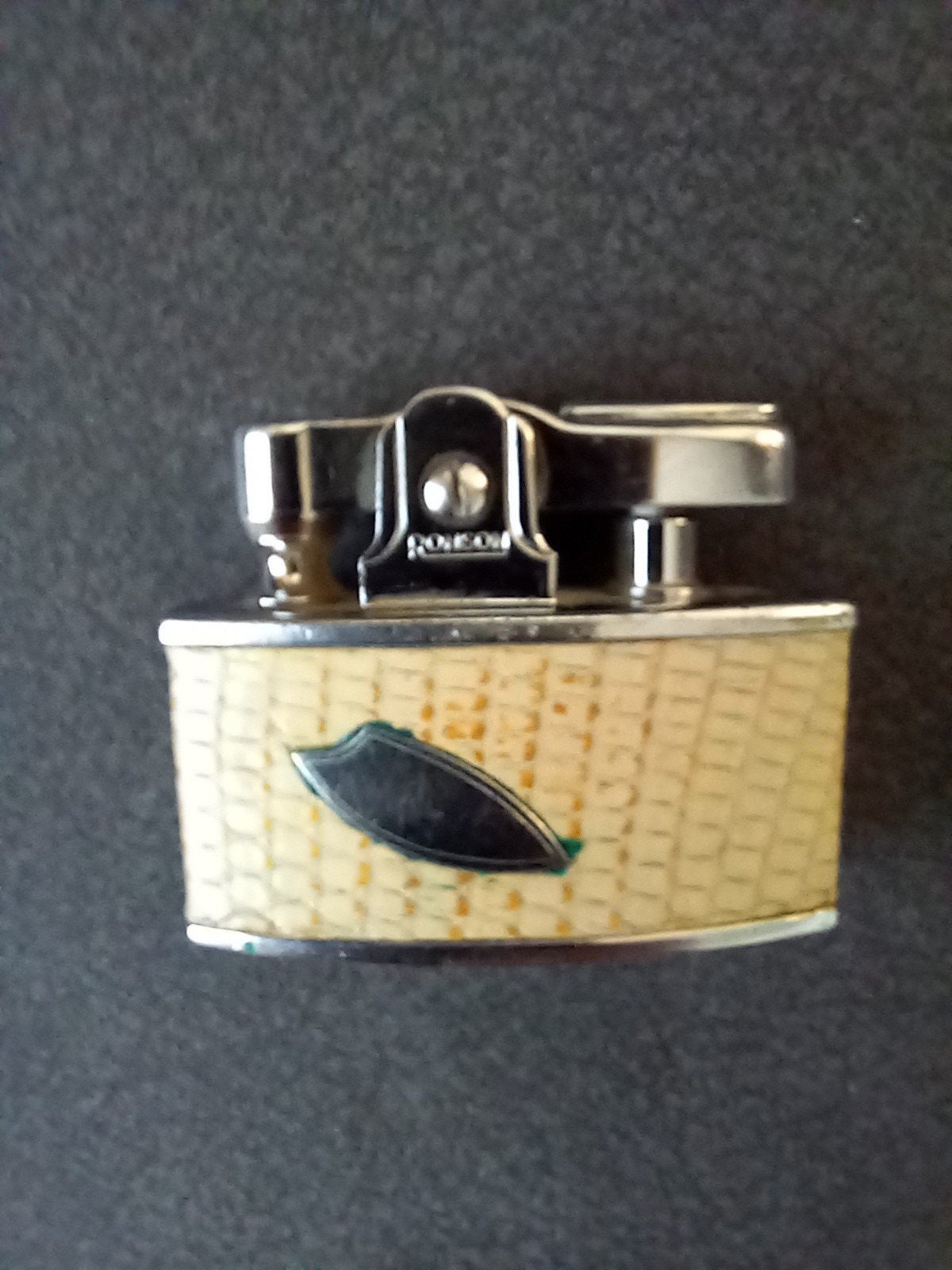 Vintage Ronson Whirlwind Benzine Aansteker - Jaren '50/'60, Ophalen of Verzenden