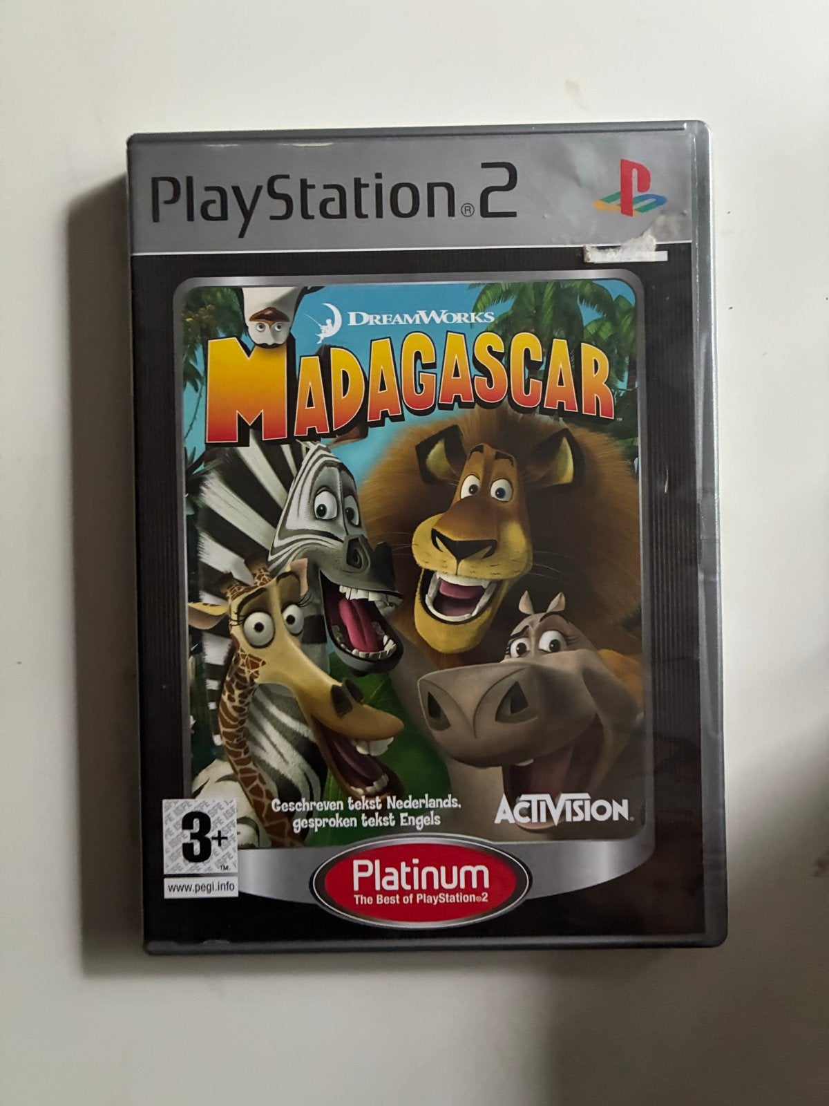 Madagascar - PlayStation 2 (PS2) - Platinum Edition, Avontuur en Actie, Gebruikt, 1 speler, Ophalen of Verzenden